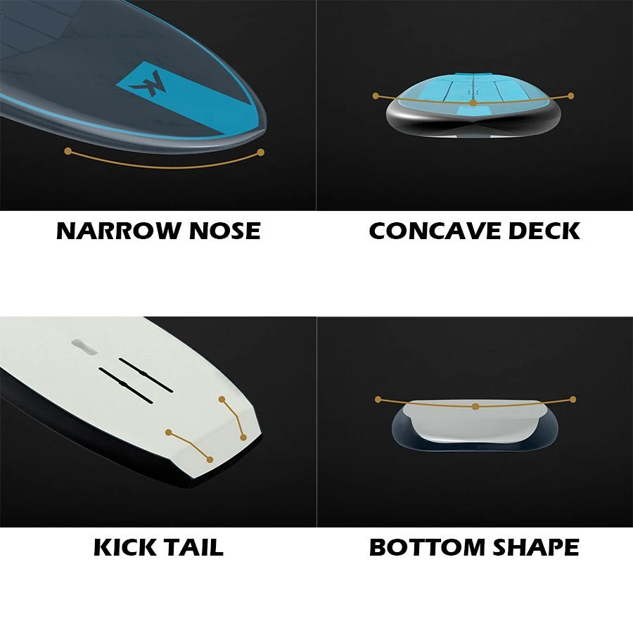 Airush / AK Phazer - Reflex Carbon V2 Wingboard Foil Board - 40% Off 2 Airush / AK Phazer - Reflex Carbon V2 Wingboard Foil Board - 40% Off - Image 2