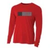 Crazyfly Long Sleeve Water Jersey - Red