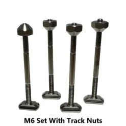 Foilite Titanium - Foil Drive Mounting System (set Of 4) 13 Foilite Titanium - Foil Drive Mounting System (set Of 4) -Kite Boarding Shop foilite titanium foil drive mounting studs size m6 w track nuts