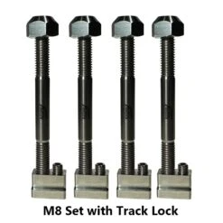 Foilite Titanium - Foil Drive Mounting System (set Of 4) 16 Foilite Titanium - Foil Drive Mounting System (set Of 4) -Kite Boarding Shop foilite titanium foil drive mounting studs size m8 w track lock