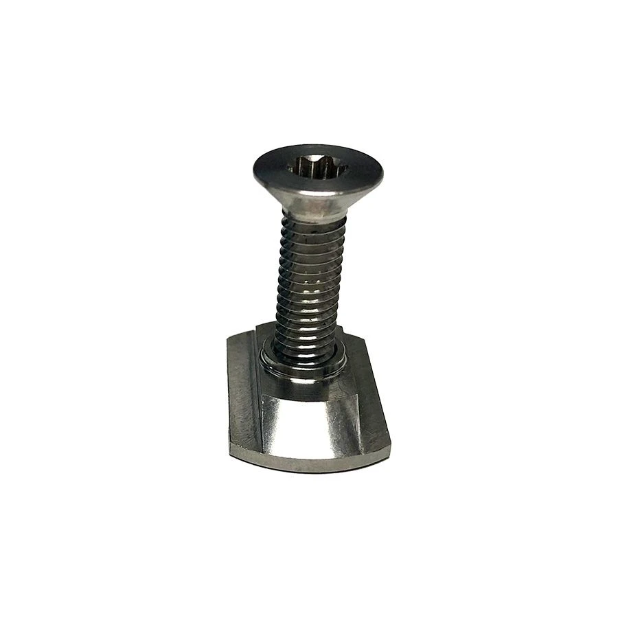 Foilite - M6 Titanium Hydrofoil Hardware Set - 4 Track Nuts And 4 M6 Screws 3 Foilite - M6 Titanium Hydrofoil Hardware Set - 4 Track Nuts And 4 M6 Screws - Image 3