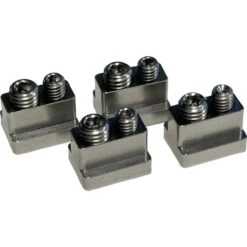 Foilite - Titanium Hydrofoil Track Lock Universal Track Nut - Set Of 4