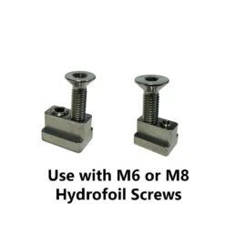 Foilite - Titanium Hydrofoil Track Lock Universal Track Nut - Set Of 4 13 Foilite - Titanium Hydrofoil Track Lock Universal Track Nut - Set Of 4 -Kite Boarding Shop foilite titanium track lock universal track nut set 5