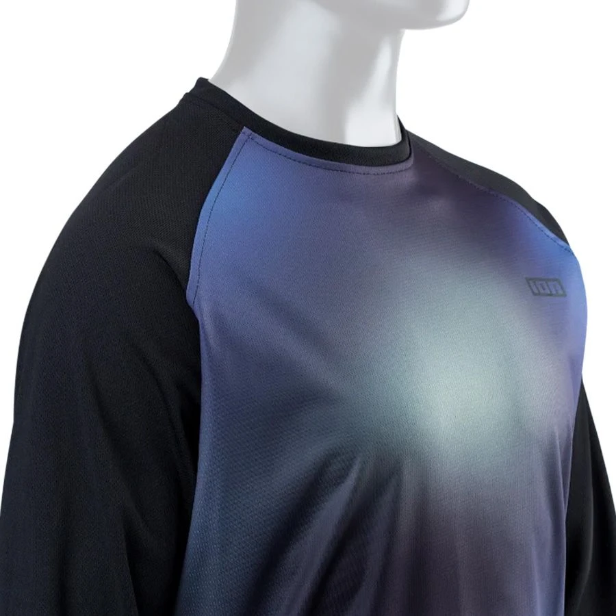 ION Wetshirt Long Sleeve - Mens - Blue Gradient 4 ION Wetshirt Long Sleeve - Mens - Blue Gradient - Image 4