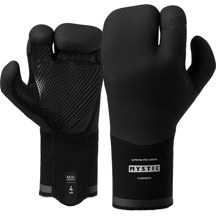 Mystic 2025 Supreme Lobster Pre-curved Glove - 4mm 1 Mystic 2025 Supreme Lobster Pre-curved Glove - 4mm