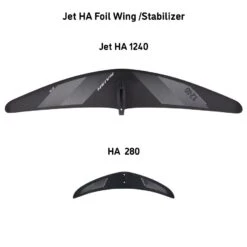 Naish 2024 Jet HA Foil - Semi Complete Foil -Kite Boarding Shop naish 2024 jet ha foil semi complete 6