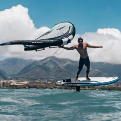 Naish 2025 Hover Downwind Inflatable Foil Board - Lightwind Wingboarding -Kite Boarding Shop naish 2025 hover downwind inflatable board size 8