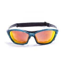 Ocean Lake Garda Kiteboarding Water Shades - Blue Transparent W/Red Revo Lens -Kite Boarding Shop ocean lake garda glasses blue transparent revo red lense 3