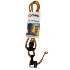 Overhead Surf Cap-Safe Retainer Lanyard Hat Leash 12 Overhead Surf Cap-Safe Retainer Lanyard Hat Leash -Kite Boarding Shop ovhd cap safe retainer orange black