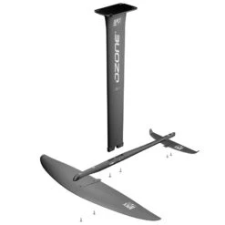 Apex V1 MA 1250 Complete Hydrofoil - 90cm Mast/78 Fuselage/210 Stabilizer 7 Apex V1 MA 1250 Complete Hydrofoil - 90cm Mast/78 Fuselage/210 Stabilizer -Kite Boarding Shop ozone apex hydrofoil wing 1250 complete 4