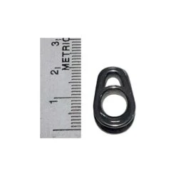 PKS Stainless Steel Bridle Slider / Sheaveless Pulley -Kite Boarding Shop pks bridle slider pulley 3