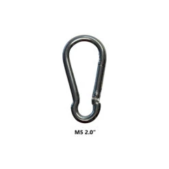 PKS Carabiner Clip 5 PKS Carabiner Clip -Kite Boarding Shop pks small carabiner clip3