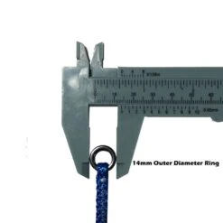 PKS Stainless Steel Ring Connector Pigtail Set -Kite Boarding Shop pks stainless steel ring pigtail set 5