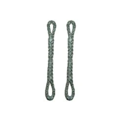 Slingshot Pigtail Loop-loop, 3.5 Inches, (Grey) (set Of 2)