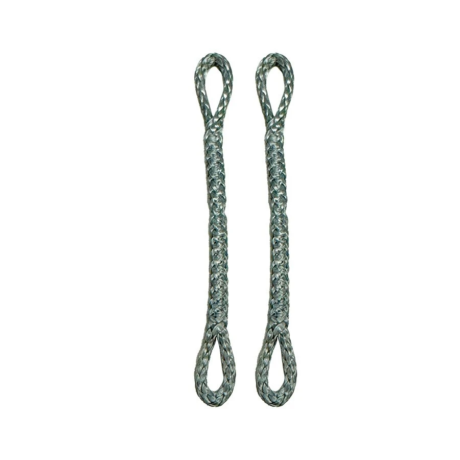 Slingshot Pigtail Loop-loop, 4 Inches, Grey (set Of 2) 1 Slingshot Pigtail Loop-loop, 4 Inches, Grey (set Of 2)