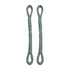 Slingshot Pigtail Loop-loop, 4.5 Inches, Grey (set Of 2)